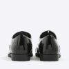 Black Smart Patent Derby Shoes