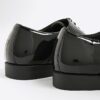 Black Smart Patent Derby Shoes