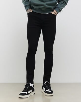 Black Spray On Jeans