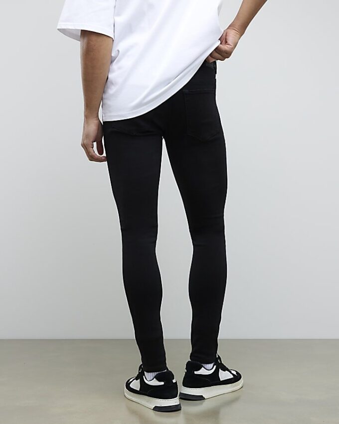 Black Spray On Jeans