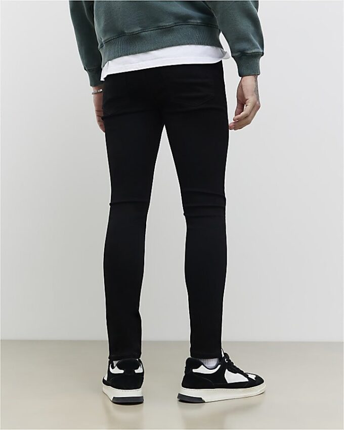 Black Spray On Jeans