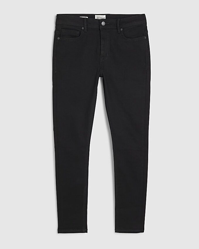 Black Spray On Jeans
