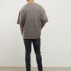 Black Spray On Rip Jeans