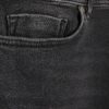 Black Spray On Rip Jeans