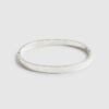 Black Steel Bangle Bracelet