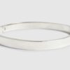 Black Steel Bangle Bracelet