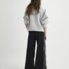 Black Stitch Side Stripe Joggers