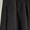 Black Stitch Side Stripe Joggers