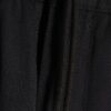 Black Straight Fit Elasticated Trousers