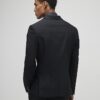 Black Stretch Slim Fit Suit Jacket