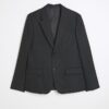 Black Stretch Slim Fit Suit Jacket