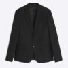 Black Stretch Slim Fit Suit Jacket