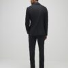 Black Stretch Slim Fit Suit Trousers