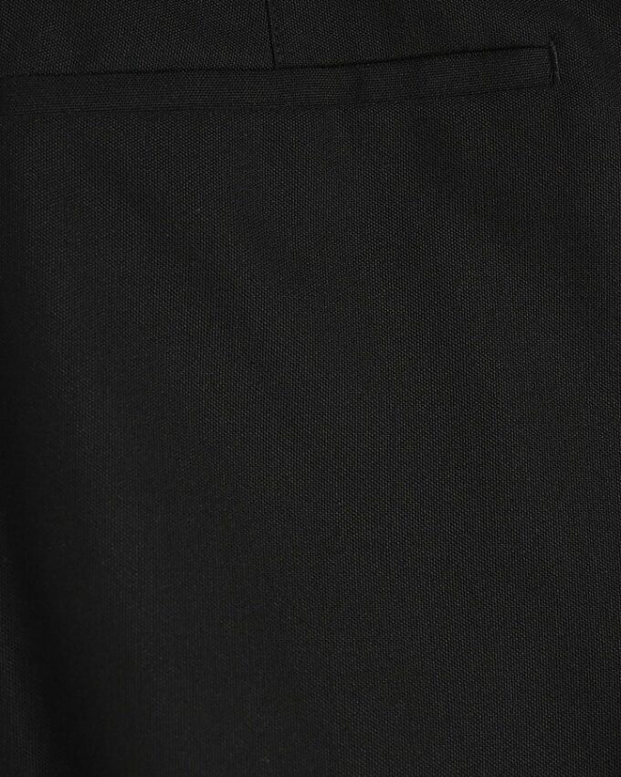 Black Stretch Slim Fit Suit Trousers