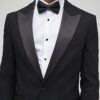 Black Stretch Slim Fit Tuxedo Suit Jacket