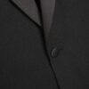 Black Stretch Slim Fit Tuxedo Suit Jacket