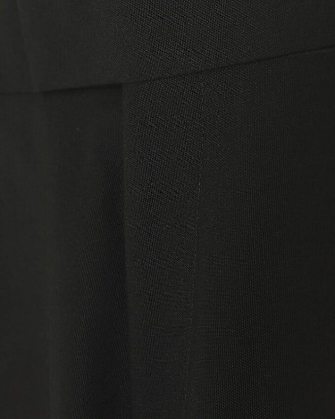 Black Stretch Slim Fit Tuxedo Suit Trousers