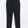 Black Stretch Slim Fit Tuxedo Suit Trousers