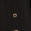 Black Stretchy Scallop Waistcoat