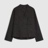 Black Stripe Pocket Detail Tunic