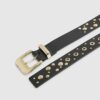 Black Studded Belt