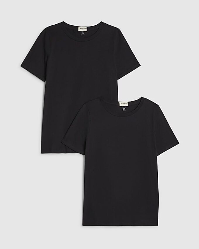 Black T-Shirt Multipack Of 2