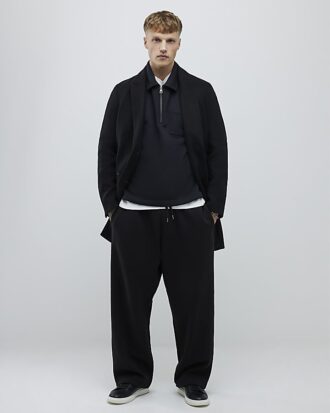 Black Tailored Coat