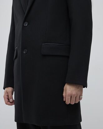 Black Tailored Coat