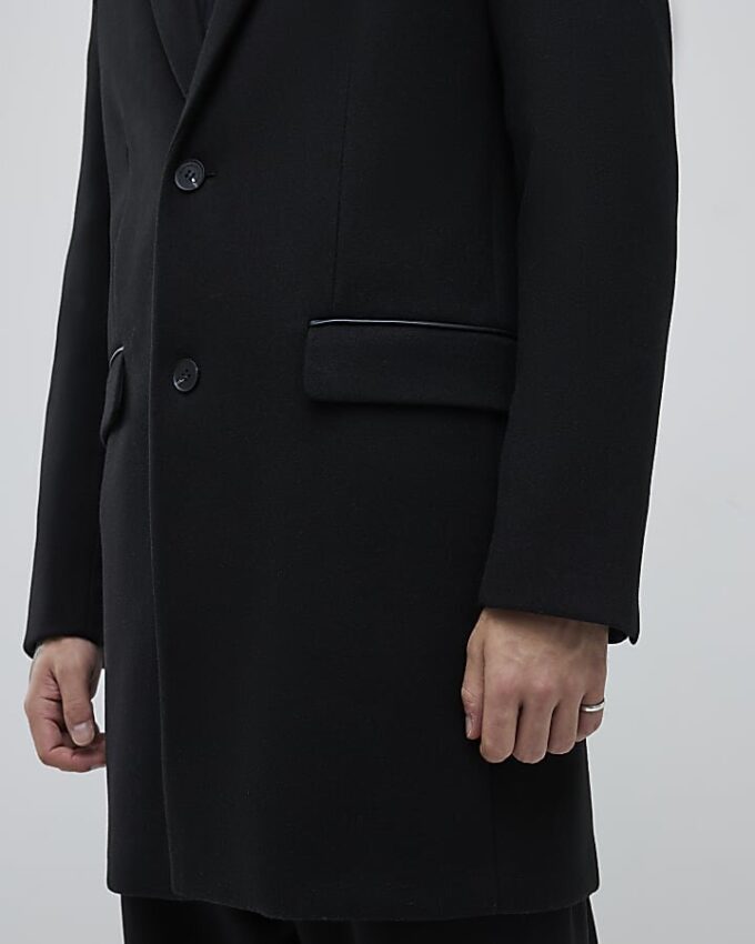 Black Tailored Coat