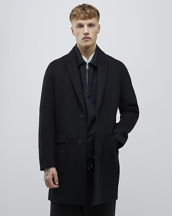 Black Tailored Coat