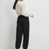 Black Tailored Cuff Jogger