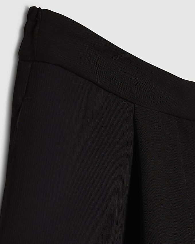 Black Tailored Cuff Jogger