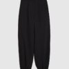 Black Tailored Cuff Jogger