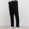 Black Tapered Fit Jeans