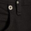 Black Tapered Fit Jeans