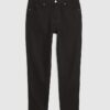 Black Tapered Fit Jeans