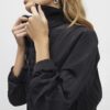 Black Textured Shirt