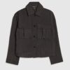 Black Textured Shirt