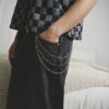 Black Washed Loose Fit Jeans