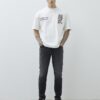 Black Washed Slim Fit Jeans