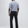 Black Washed Straight Leg Jeans