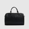 Black Webbing Front Monogram Barrell Bag