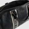 Black Webbing Front Monogram Barrell Bag