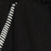 Black Whipstitch Cosy Wide Leg Joggers