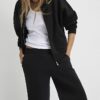 Black Wide Leg Joggers