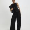 Black Wide Leg Trousers
