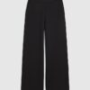 Black Wide Leg Trousers