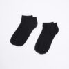 Black zig zag 2 Pack Trainer Socks