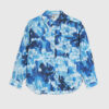 Blue Abstract Print Blouse