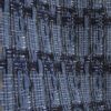 Blue Boucle Scallop Mini Skirt